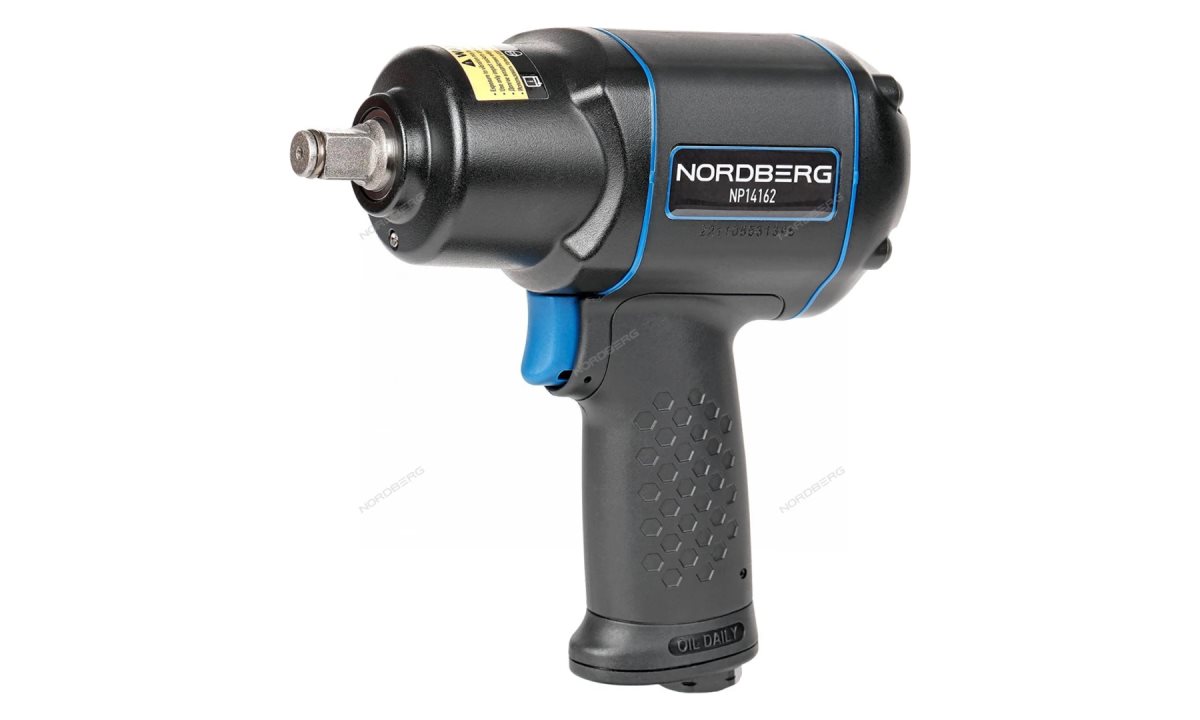  Пневмогайковерт ударный 1/2, 1620Нм NP14162 (0)