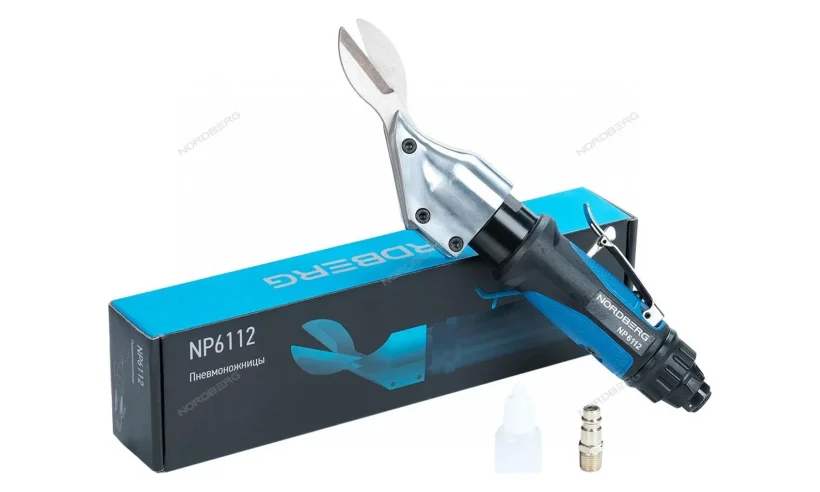 Пневмоножницы 2200 ход/мин, сталь до 1,5 мм NORDBERG NP6112 фото