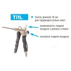  Пистолет продувочный с насадкой 10 см NORDBERG TI1L мни (4)