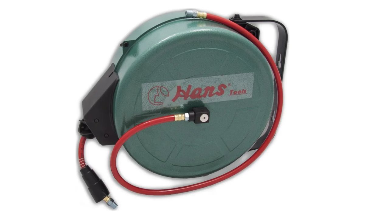  Шланг воздушный на самоскручивающейся катушке 8х12х20 м, Hans, 8606-8020 (0)