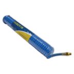  Шланг витой, полиуретановый, армированный, 8х12 мм, дл. 15 м, с внешней резьбой 1/4 мни (0)