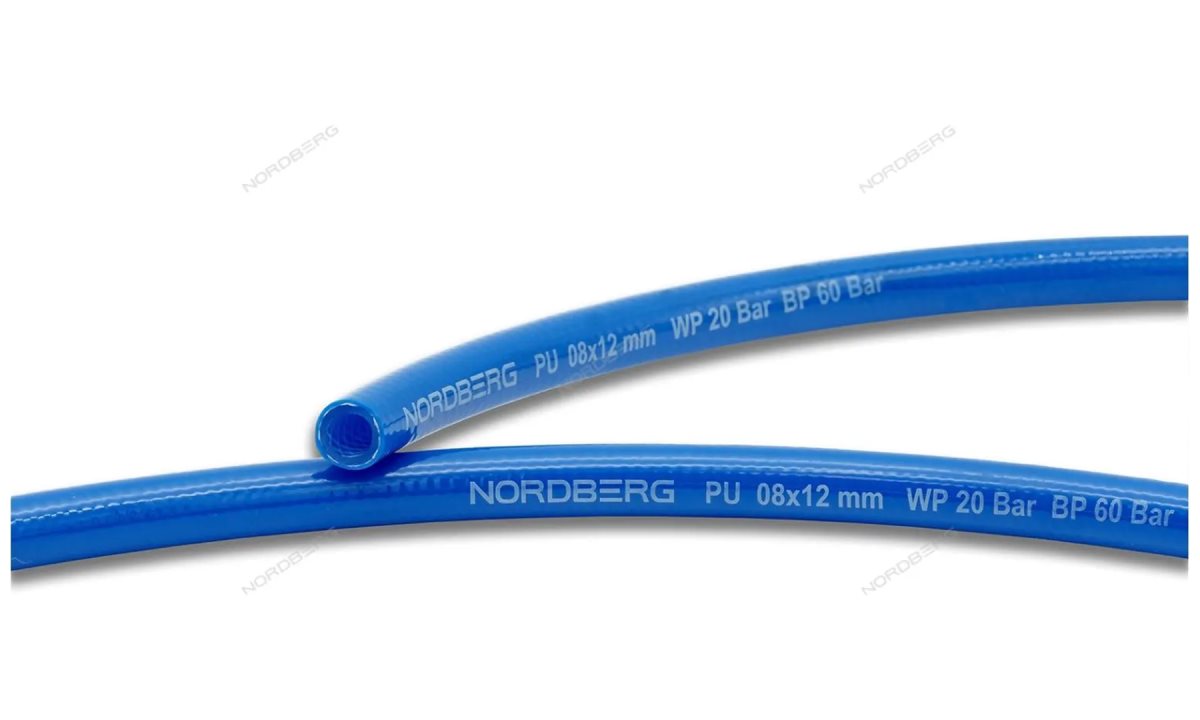  Шланг воздушный полиуретановый диам. 8х12мм NORDBERG H0812PU (0)