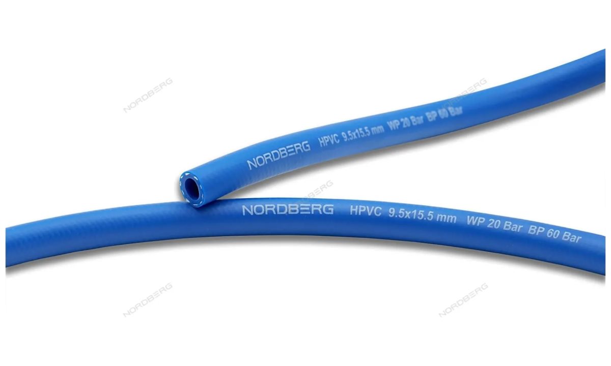  Шланг воздушный гибридный PVC диам. 9,5х15,5мм NORDBERG H0915HPVC (1)