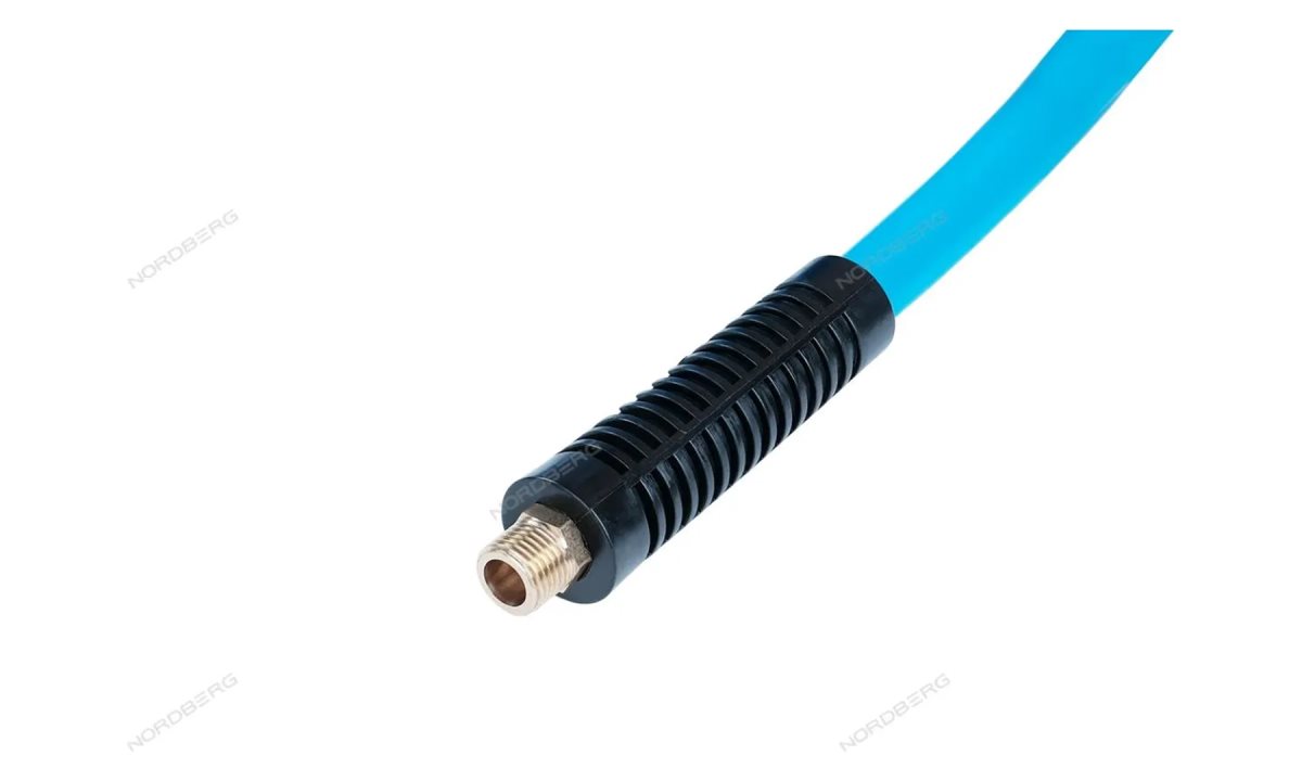  Шланг воздушный спиральный полиуретановый диам. 10х14мм, 16м NORDBERG HS1016PU (1)