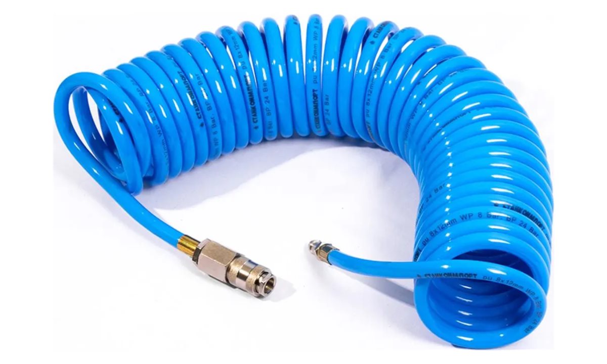  HS081210 воздушный шланг спиральный 08/12 мм 10 метров (0)