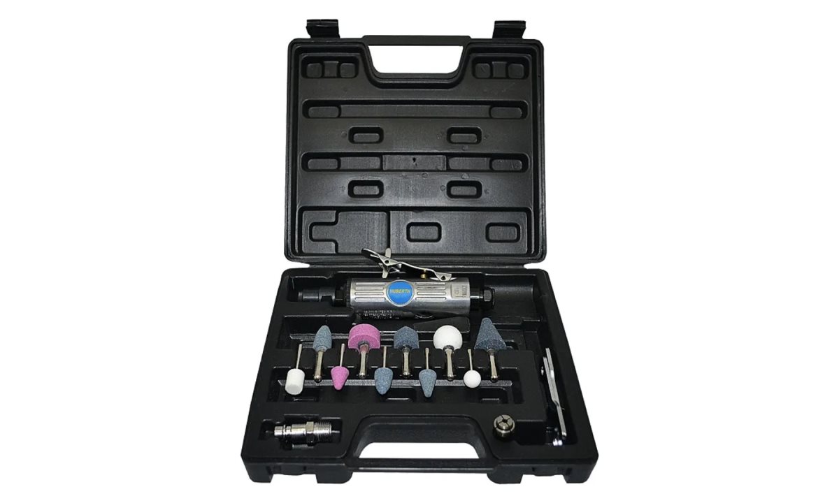  Машинка Пневматическая шлифовальная в кейсе, набор 14 предметов (0)