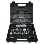  Машинка Пневматическая шлифовальная в кейсе, набор 14 предметов мни (0)