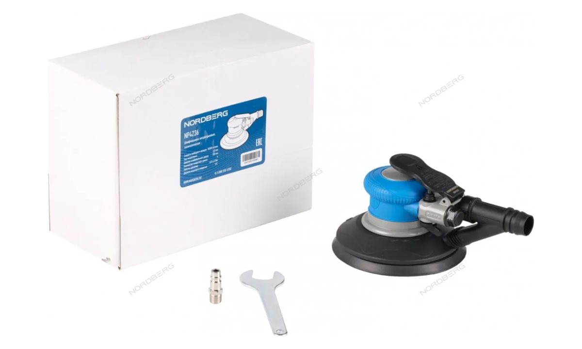  Пневмошлифмашинка эксцентриковая диам. 152мм, ход 2,5мм NORDBERG NP4236 (0)