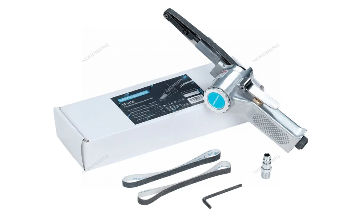  Пневмошлифмашинка ленточная 10*330 мм NP4155 (0)