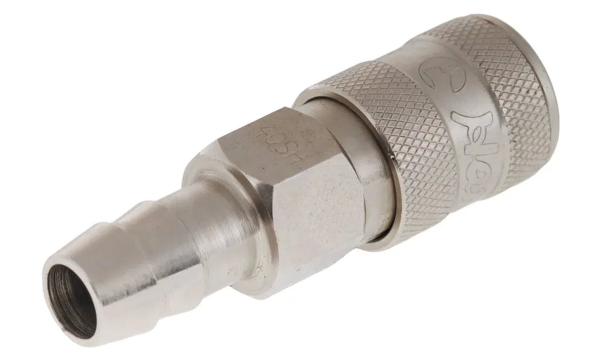  8511-4Q пневматическое быстроразъемное соединение 1/2 с елочкой (0)