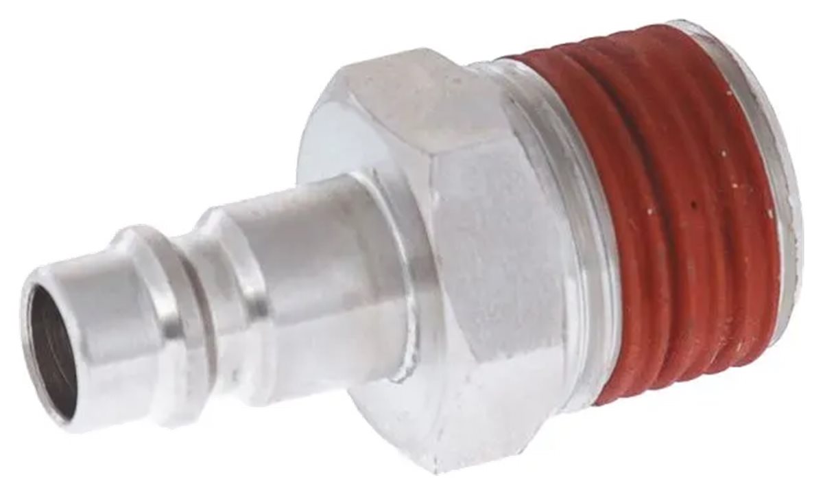  Пневматическое быстроразъемное соединение с наружной резьбой 1/2 G, Hans, 8513-4P (0)