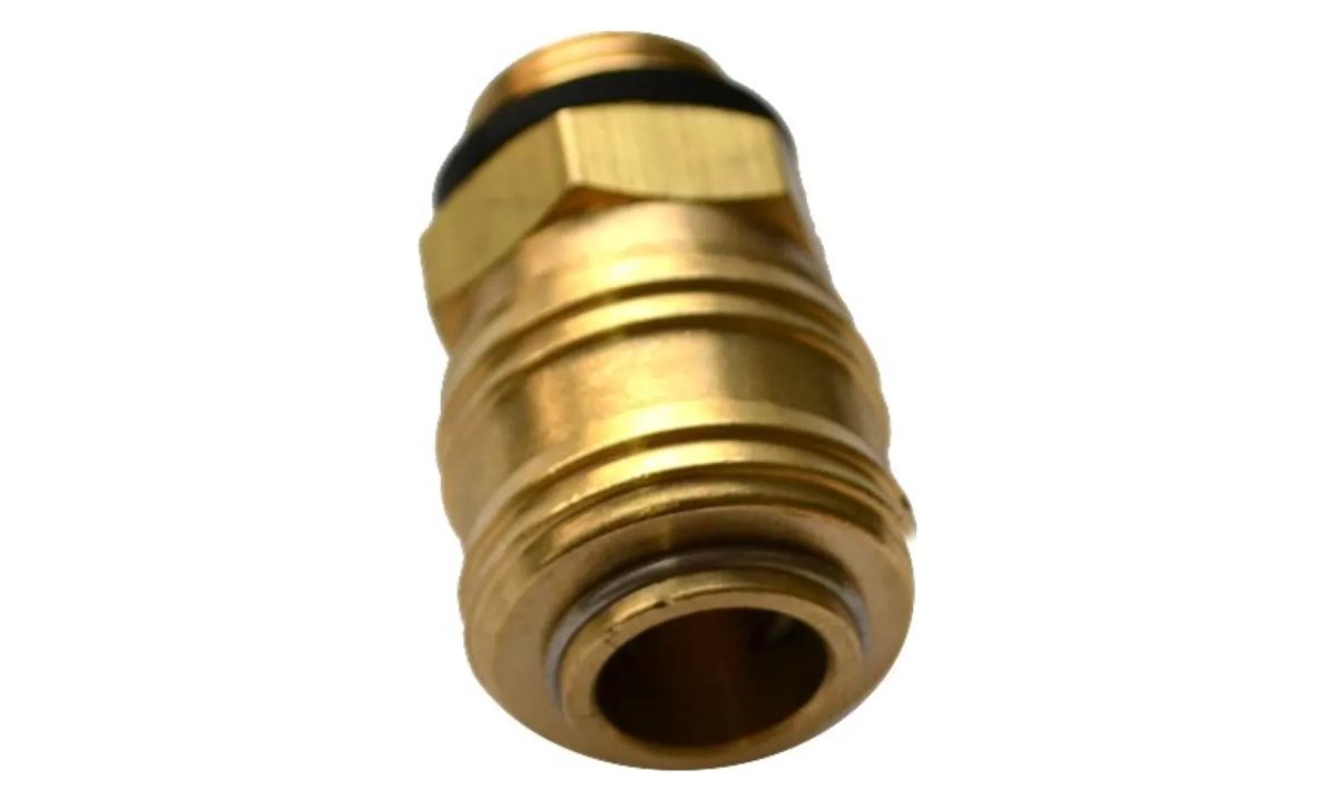  Соединение быстроразъёмное мама, 3/8', внешняя резьба,Немецкий тип, латунь (0)