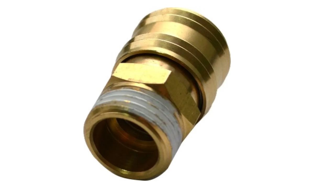  Соединение быстроразъёмное  ,мама, 1/2', внешняя резьба, Немецкий тип, латунь (0)