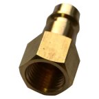  Соединение быстроразъёмное ,папа, 1/4', внутренняя резьба, Немецкий тип, латунь мни (0)