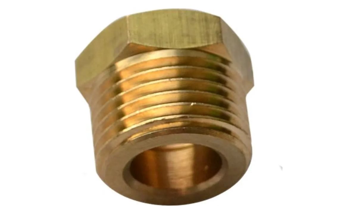  Муфта переходная,1/2', внешняя резьба, 1/4', внутренняя резьба, латунь (0)