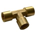  Муфта прямая, Т образная, 1/4',внутренняя резьба, латунь мни (0)