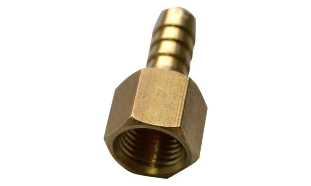  Муфта переходная, 1/4', внутренняя резьба, 9мм, елочка, латунь (0)