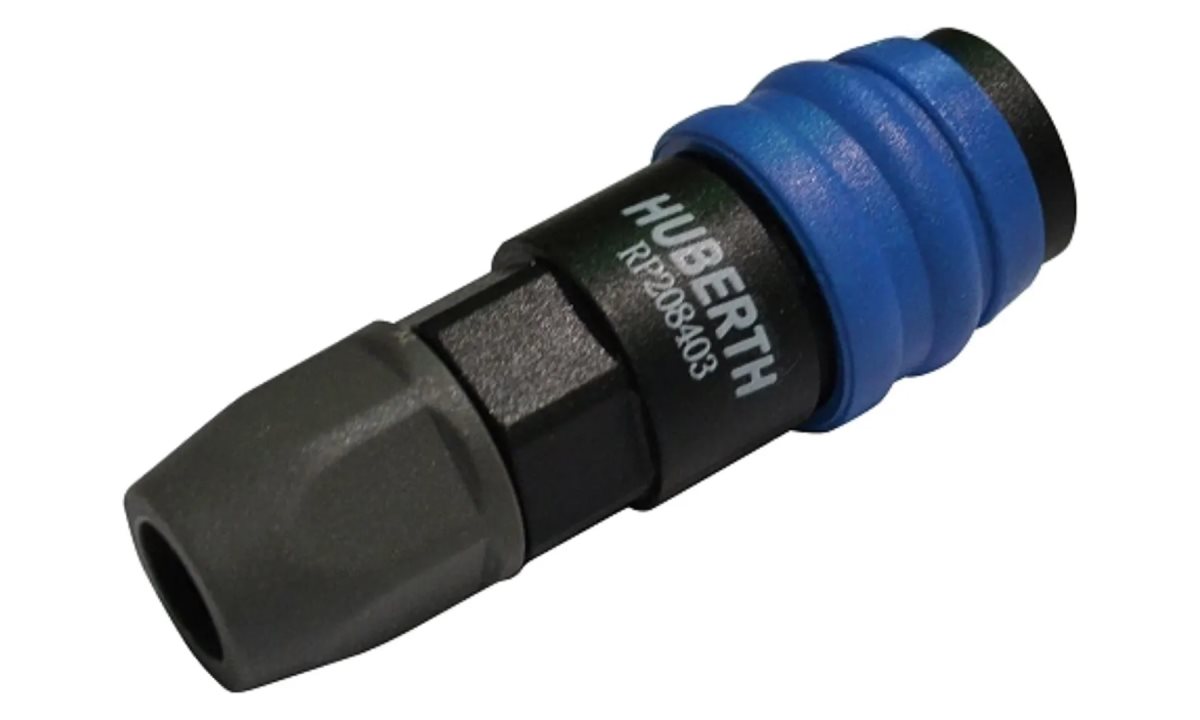  Соединение быстроразъёмное , пластик, (немецкий) тип, под шланг 8х12 мм (0)