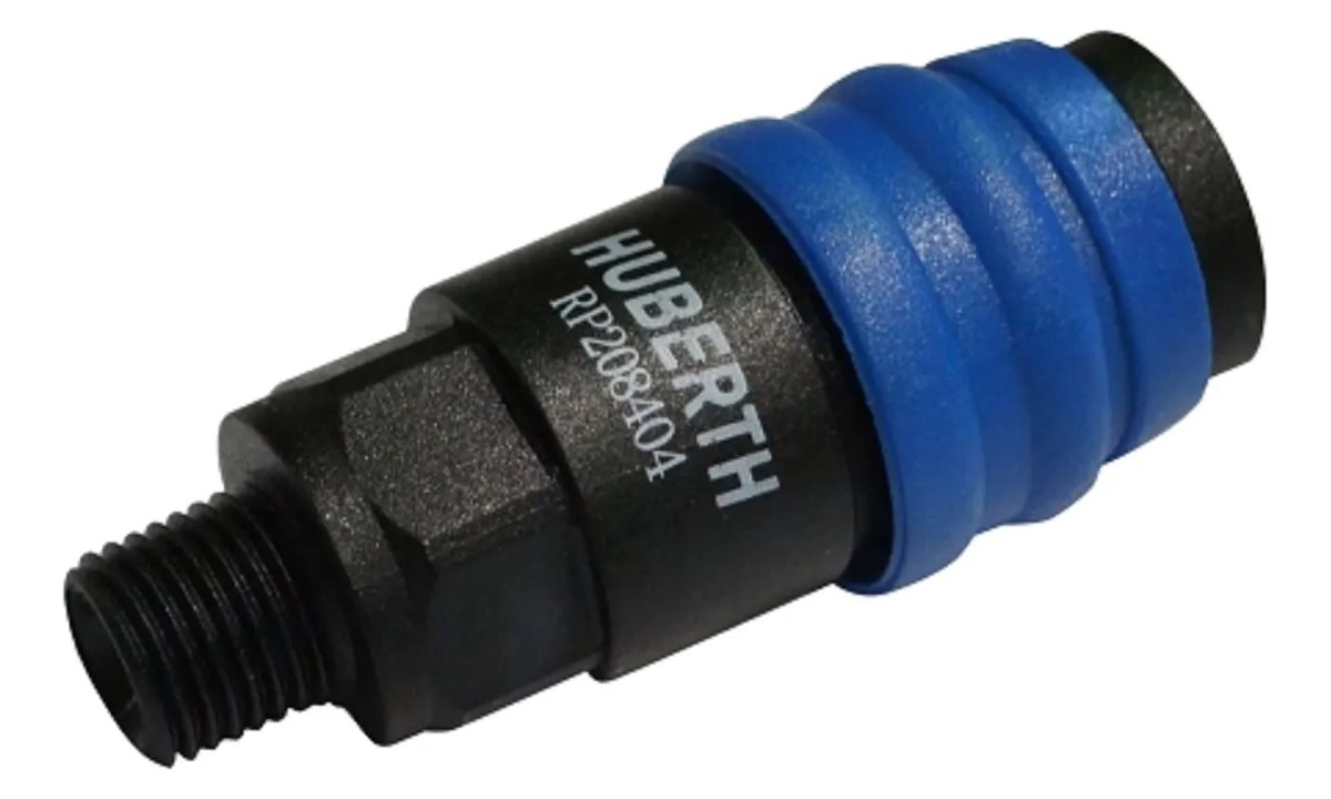  Соединение быстроразъёмное , пластик, (немецкий) тип, 1/4внешняя резьба (0)