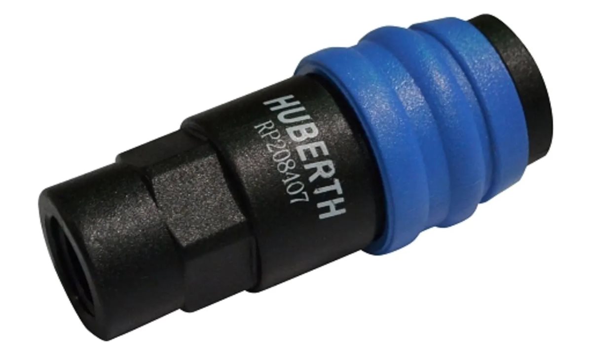  Соединение быстроразъёмное , пластик, (немецкий) тип, 1/4внутренняя резьба (0)