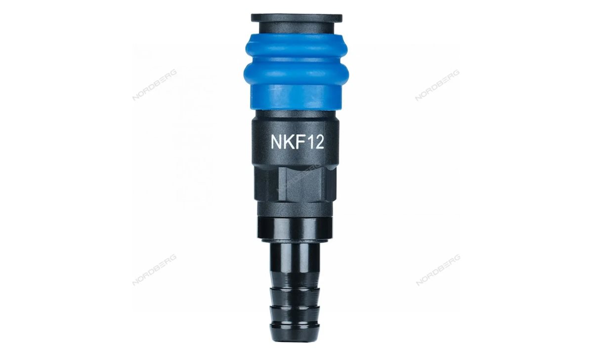  Разъем композитный мама быстросъемный - елочка Ø 12,5 мм NORDBERG NKF12 (1)