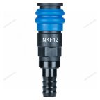  Разъем композитный мама быстросъемный - елочка Ø 12,5 мм NORDBERG NKF12 мни (1)