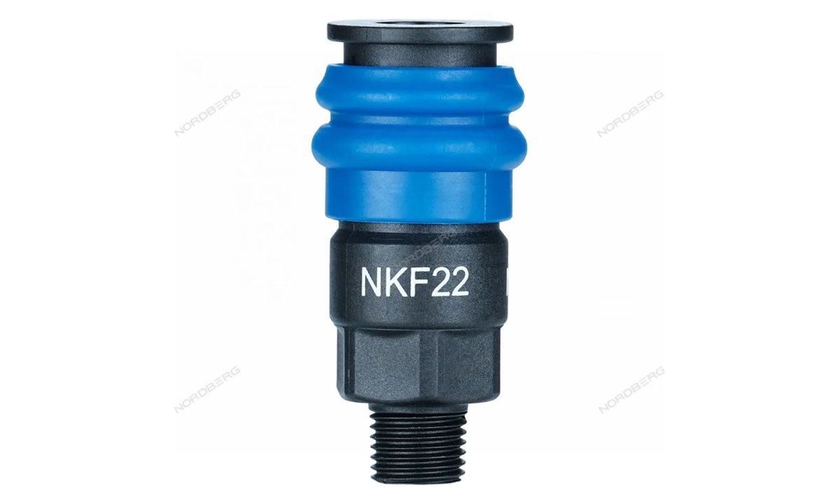  Разъем композитный мама быстросъемный - резьба M1/4 NORDBERG NKF22 (1)