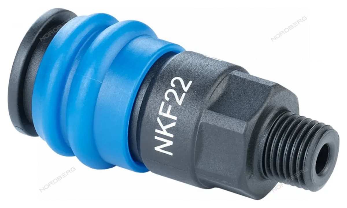  Разъем композитный мама быстросъемный - резьба M1/4 NORDBERG NKF22 (0)
