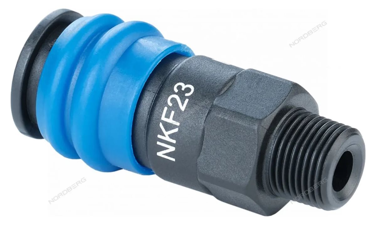  Разъем композитный мама быстросъемный - резьба M3/8 NORDBERG NKF23 (0)
