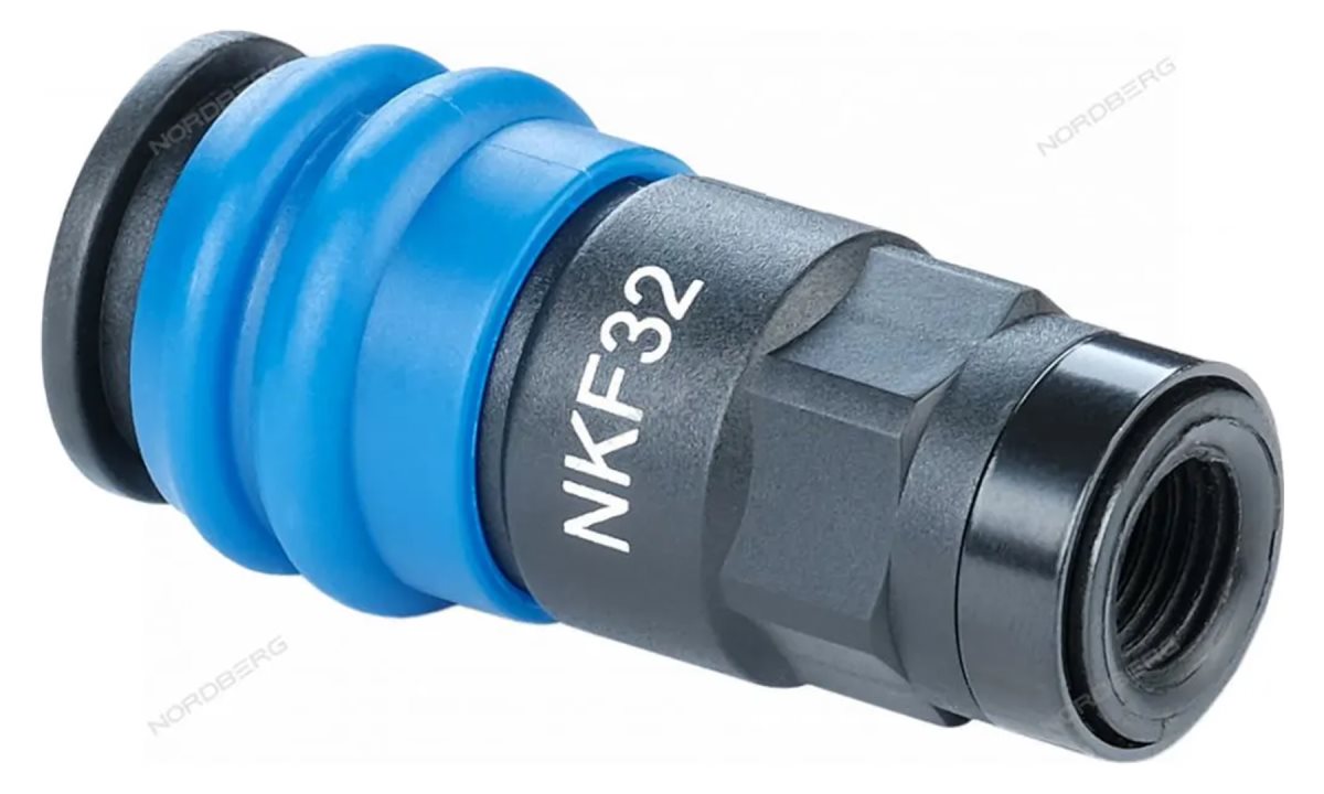  Разъем композитный мама быстросъемный - резьба F1/4 NORDBERG NKF32 (0)