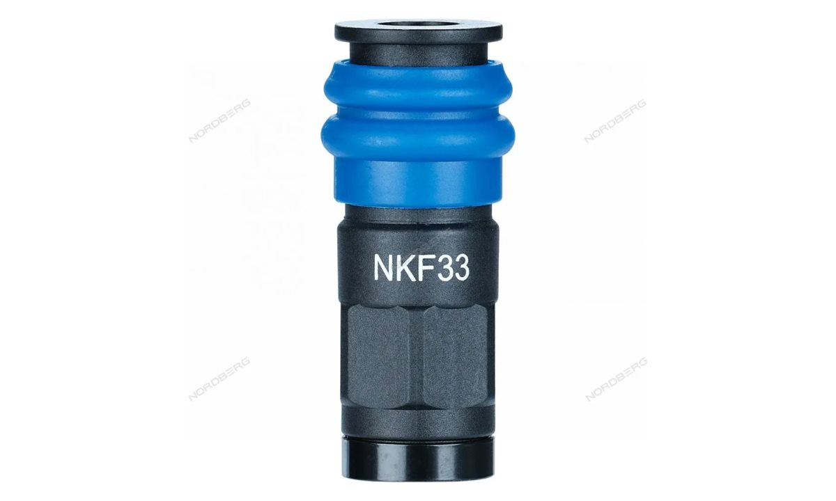  Разъем композитный мама быстросъемный - резьба F3/8 NORDBERG NKF33 (1)