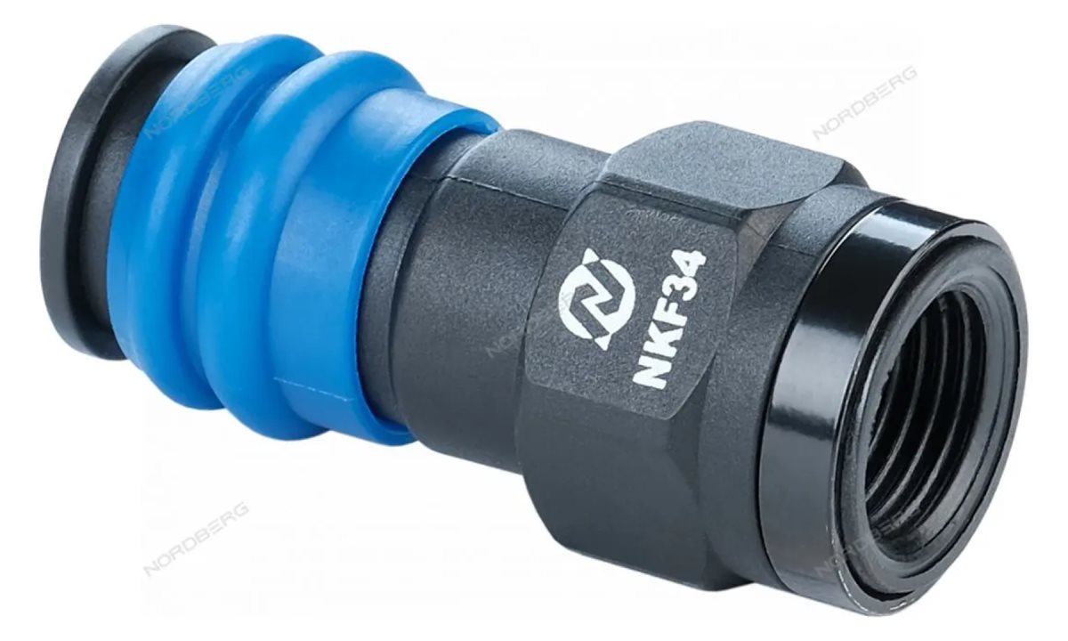  Разъем композитный мама быстросъемный - резьба F1/2 NORDBERG NKF34 (0)