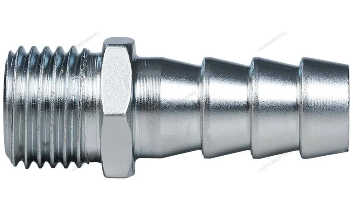  Переходник M1/4 - елочка диам. 10 мм NPS10 (1)