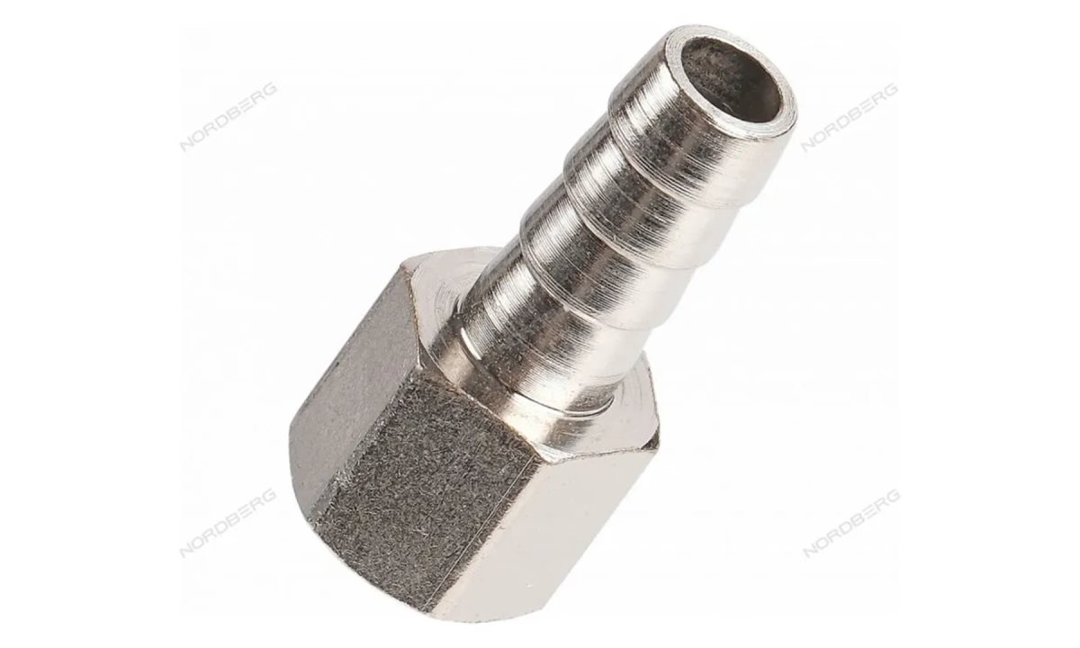  Переходник F1/4 - елочка диам. 10 мм NPSF210 (0)