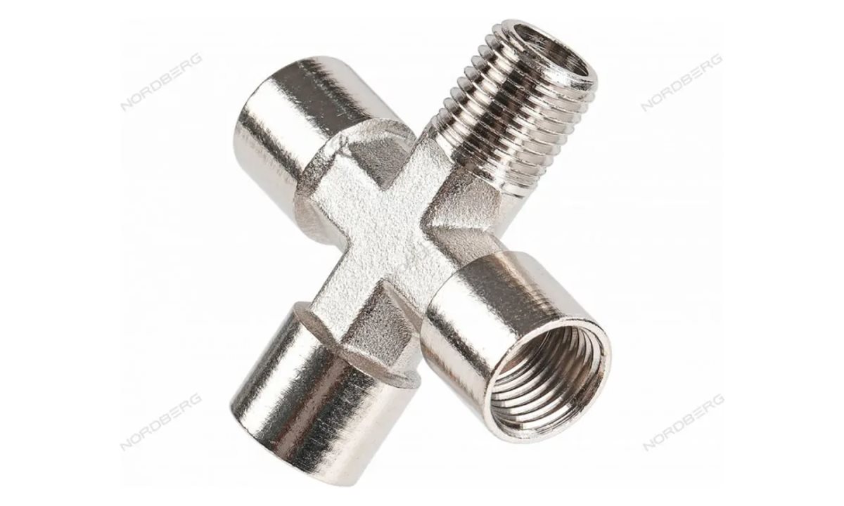  Переходник крест FFFМ1/4 NPX2FFFM (0)