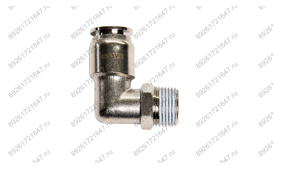  B184/13.R Цанговый разъем ROSSVIK Г-обр М3/8