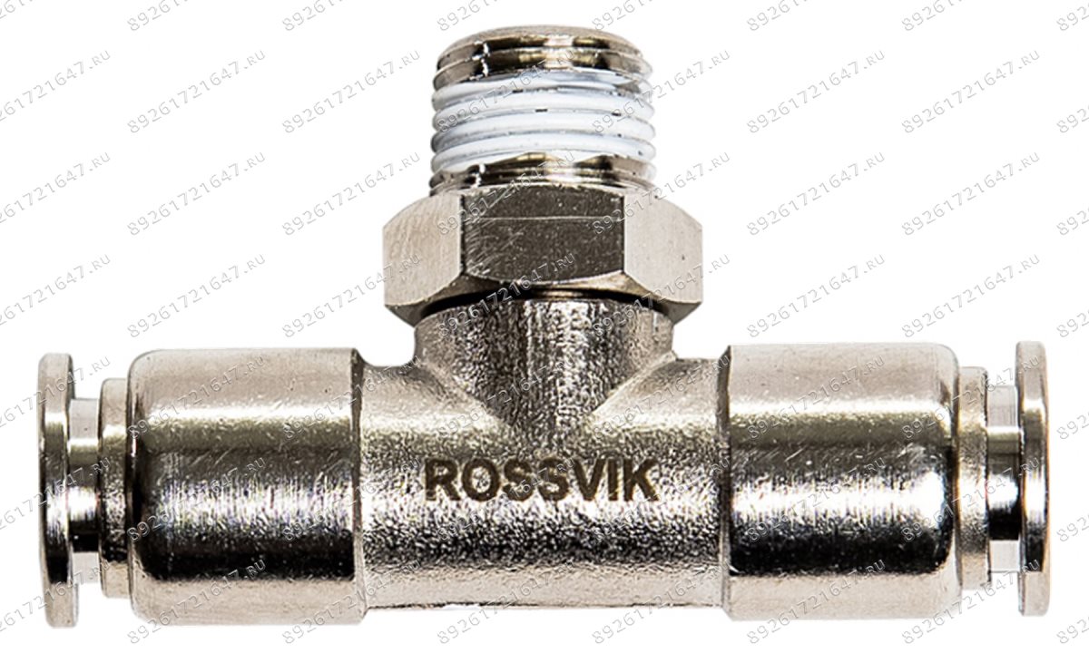  B187/4.R Цанговый разъем ROSSVIK Т-обр М1/8