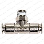  B187/4.R Цанговый разъем ROSSVIK Т-обр М1/8