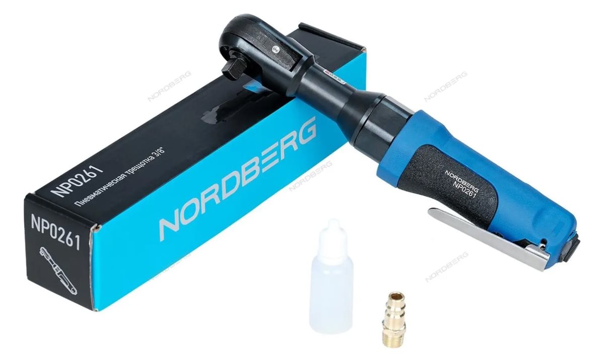  ПНЕВМОТРЕЩОТКА 3/8, 88 Нм NORDBERG NP0261 (0)