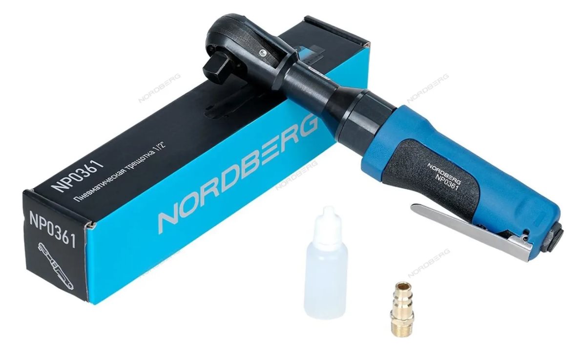  Пневмотрещотка 1/2, 88 Нм NORDBERG NP0361 (0)
