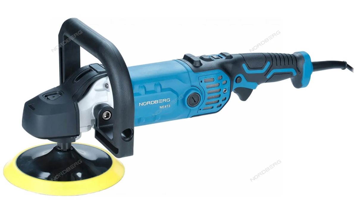  Полировальная машинка диам. диска 180 мм, 600-3500 об/мин, 1300Вт NE413 (1)
