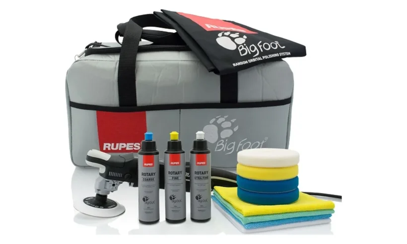 Машинка полировальная с набором принадлежностей LH19E/DLX подошва 125мм фото