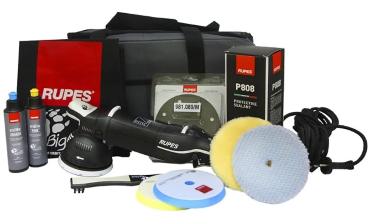  Машинка эксцентриковая полировальная с набором принадлежностей LK900E/DLX  125mm (0)