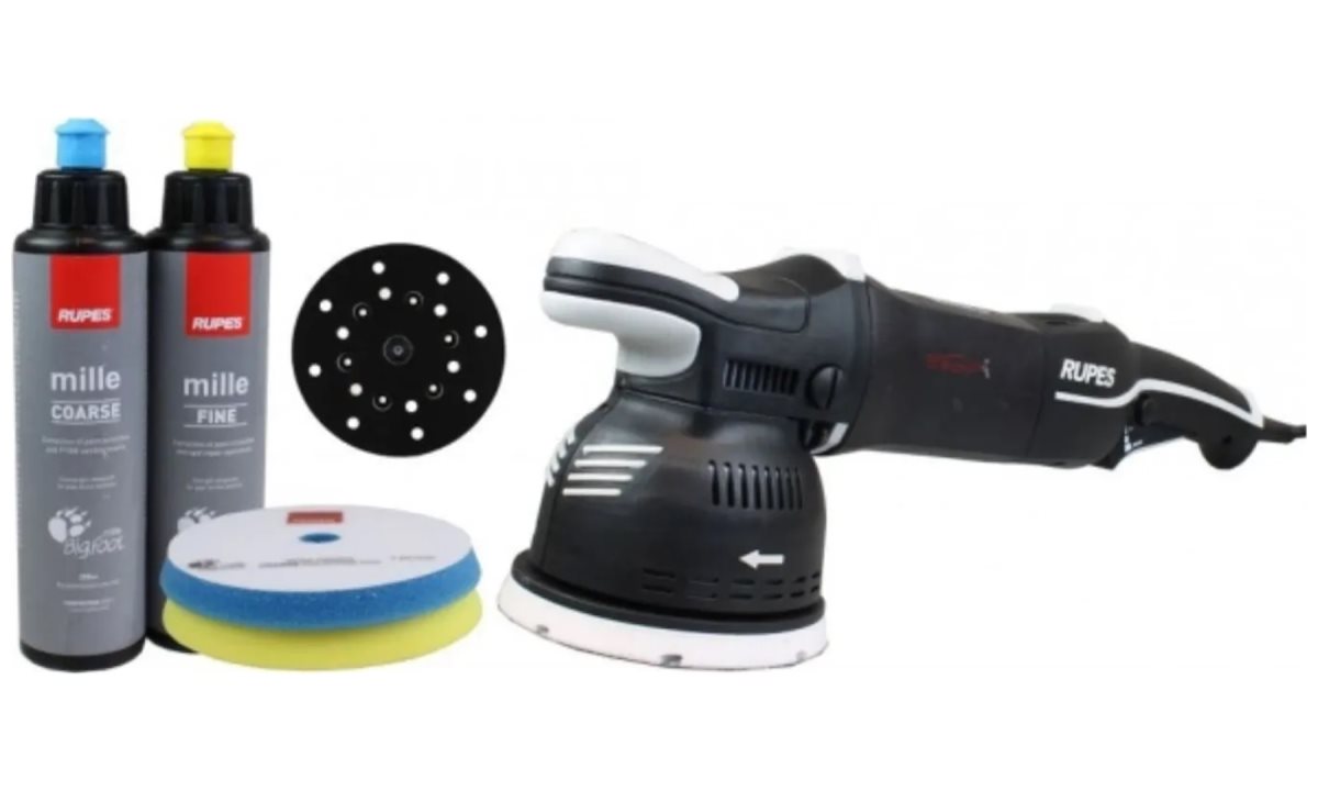  Машинка эксцентриковая полировальная с набором принадлежностей LK900E/STN 125mm (0)