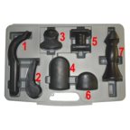  Правки для кузовных работ (набор 7 предметов) KA-7249K KINGTOOL мни (1)