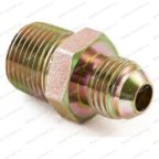 Фитинг соединитель гидроцилиндра с шлангом на двухстоечном подъёмнике фото