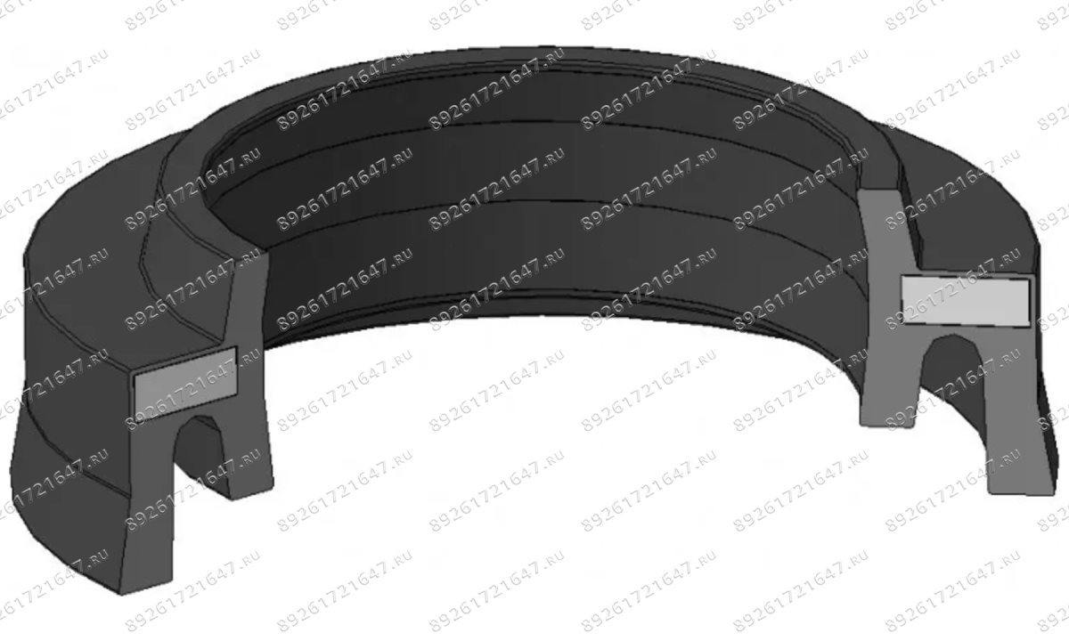  Манжета штока цилиндра отрыва борта ШМС 20х30х7 (0)