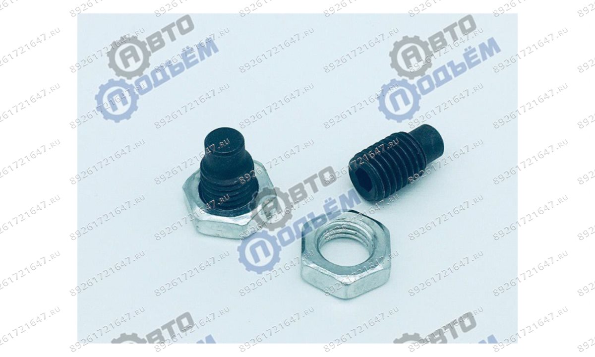  Винт с гайкой М14*25 на крепление цилиндра отрыва борта шиномонтажного станка (0)