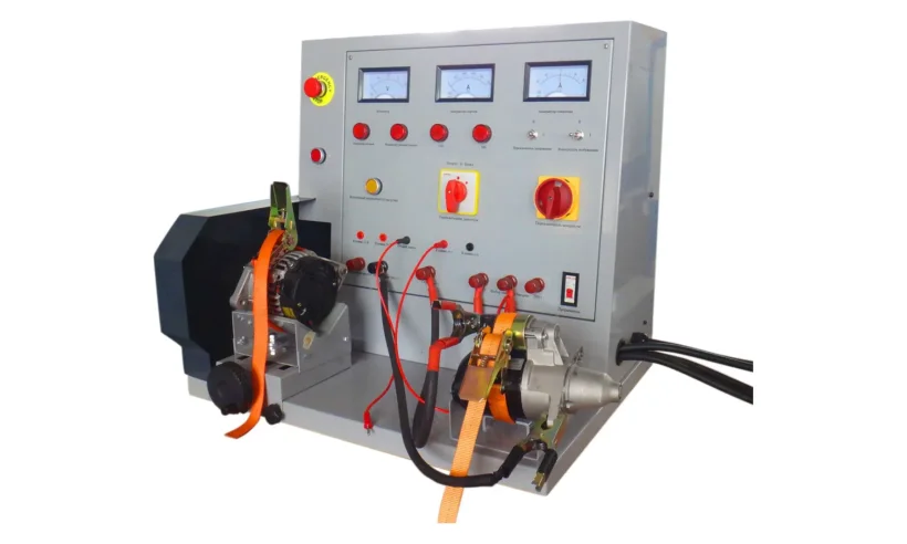 KraftWell KRW380 Электрический стенд для проверки генераторов и стартеров фото