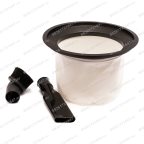  Пылеводосос ROSSVIK RWD-1, 30 л, 1*1500 Вт, сухая уборка + влажная уборка, 220 В, красный мни (8)